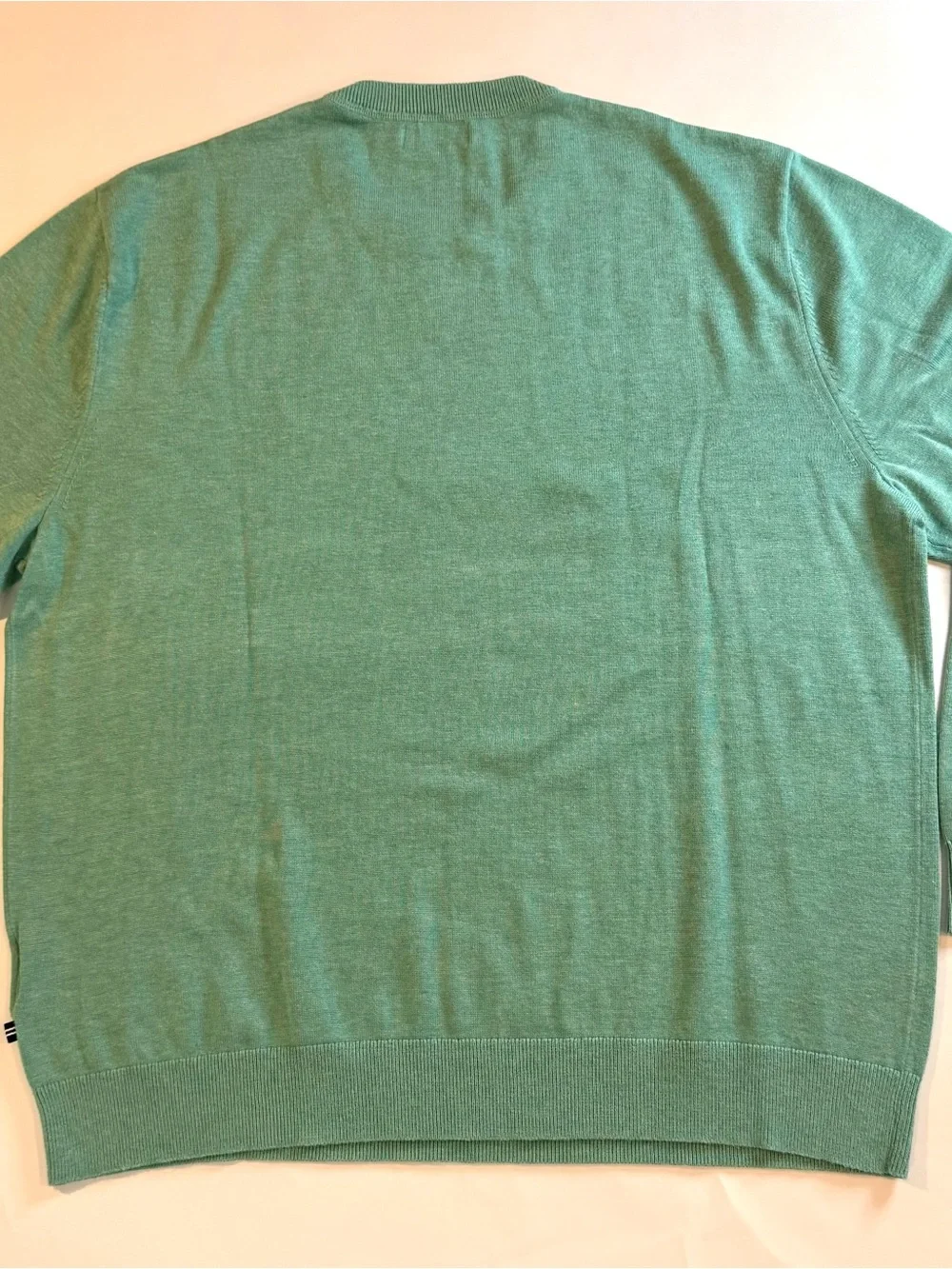 NAUTICA Men's Crew Neck Knit Pullover Sweater Size XXL Green